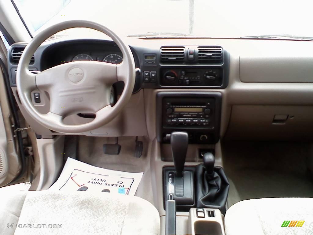 2000 Rodeo LS 4WD - Roman Bronze Metallic / Beige photo #7