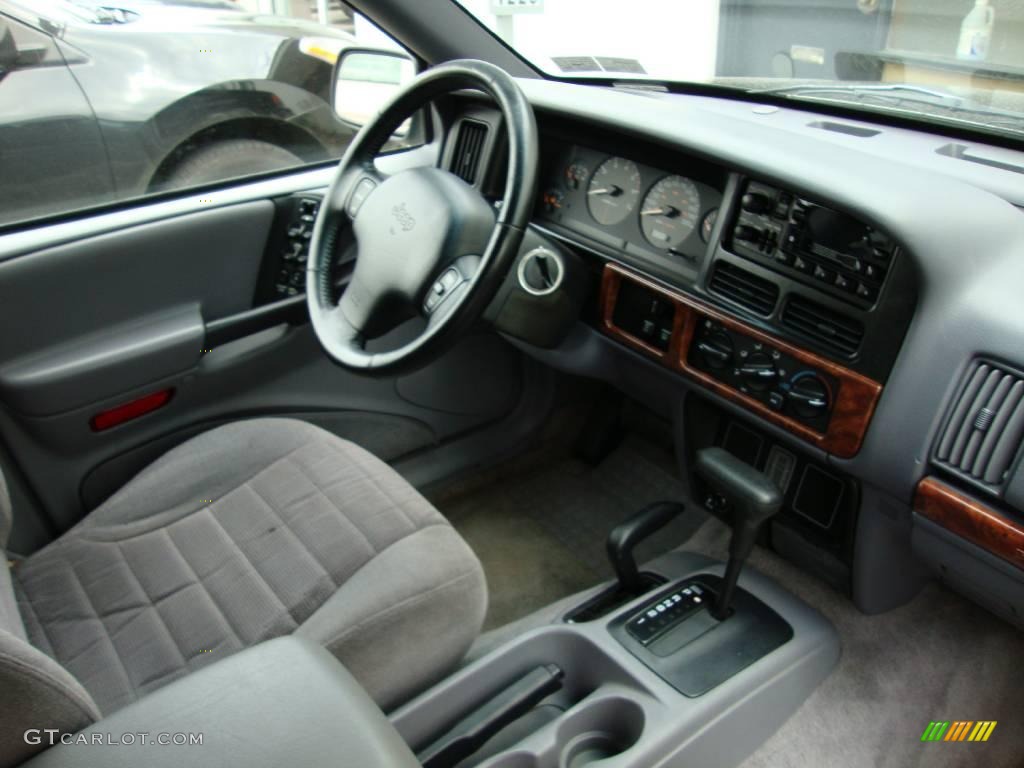 1996 Grand Cherokee Laredo 4x4 - Black / Agate photo #14