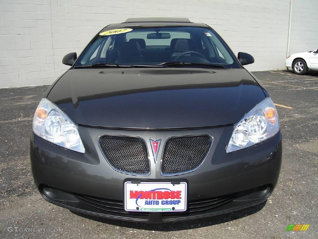 2007 G6 Sedan - Granite Metallic / Ebony photo #8