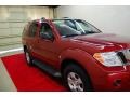 2008 Red Brawn Nissan Pathfinder SE  photo #14