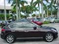 2008 Dark Currant Red Infiniti EX 35  photo #2