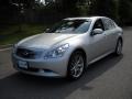 2008 Liquid Platinum Silver Infiniti G 35 x Sedan  photo #7