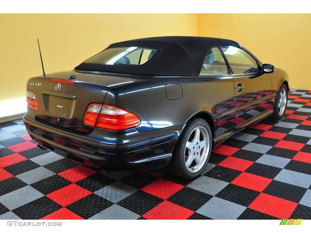 2003 Black Opal Metallic MercedesBenz CLK 430 Cabriolet 18169126