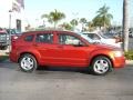 2007 Sunburst Orange Pearl Dodge Caliber SXT  photo #2