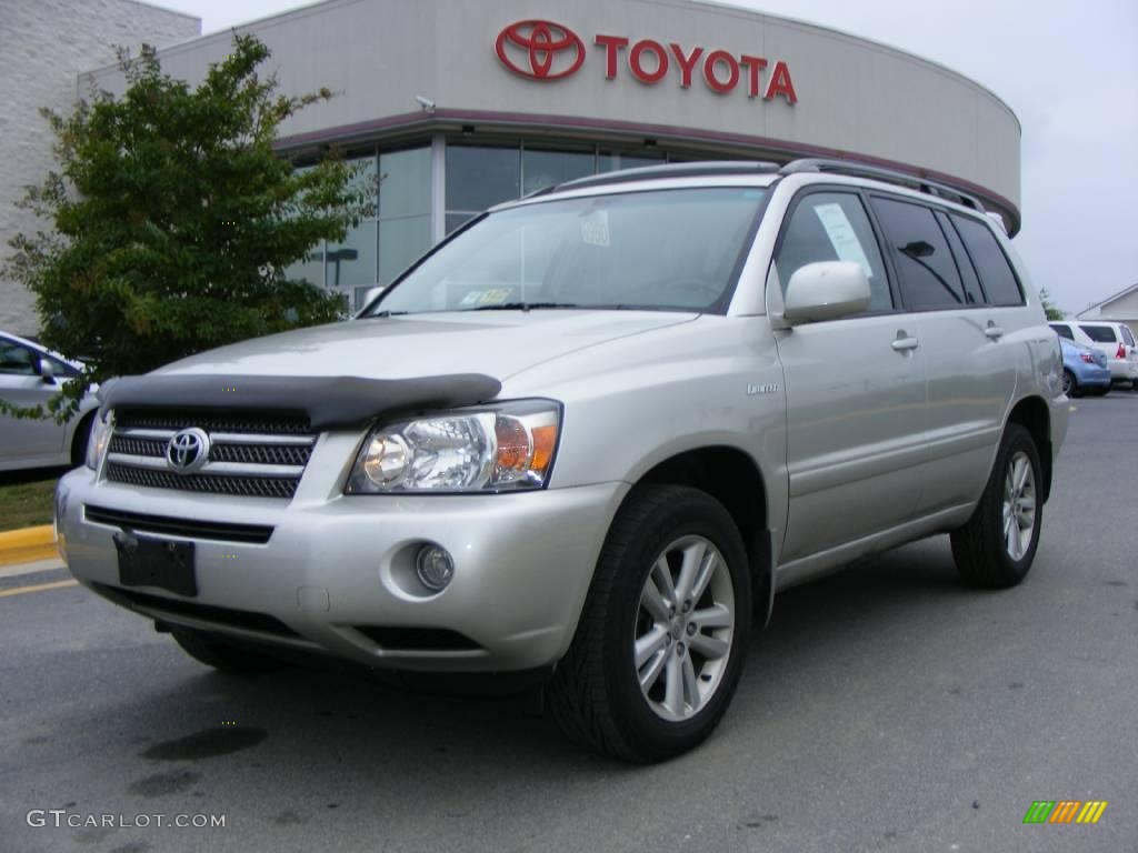 2006 Highlander Hybrid Limited 4WD - Millenium Silver Metallic / Ash Gray photo #1