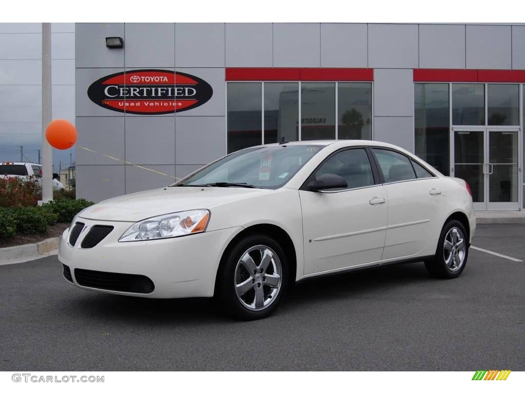 2008 G6 GT Sedan - Ivory White / Ebony Black photo #1