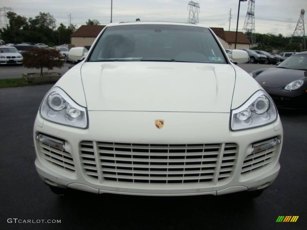 2009 Cayenne Turbo S - Sand White / Black w/Alcantara photo #3