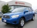 2008 Blue Streak Metallic Toyota Highlander 4WD  photo #1