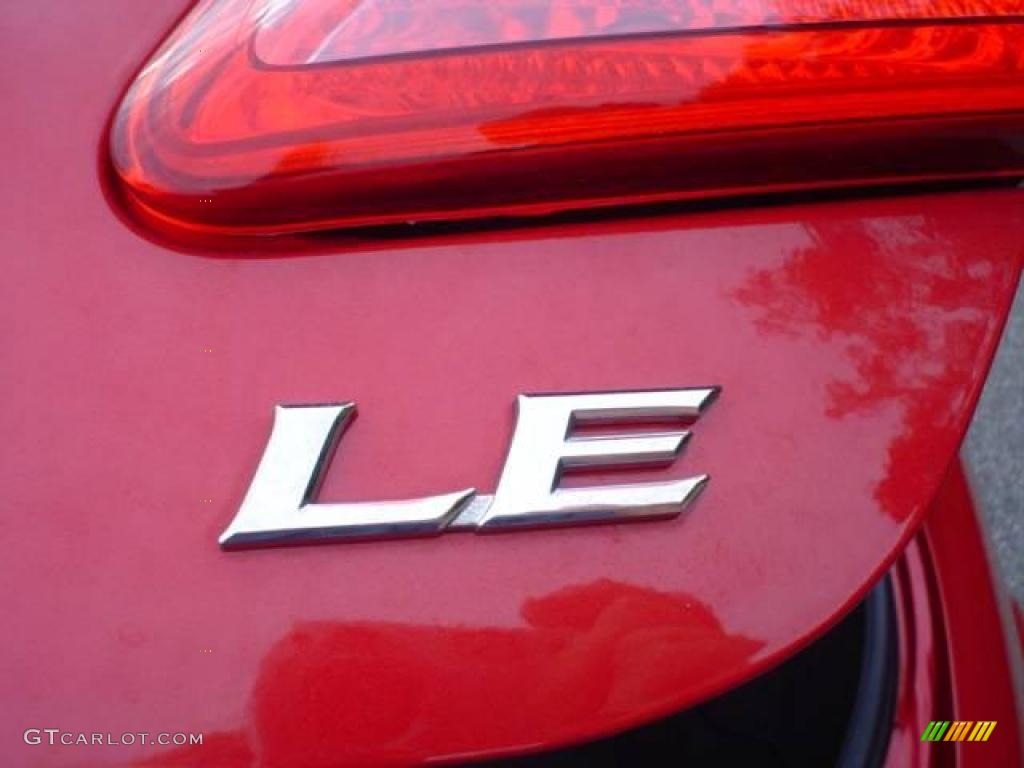 2009 Camry LE - Barcelona Red Metallic / Bisque photo #13