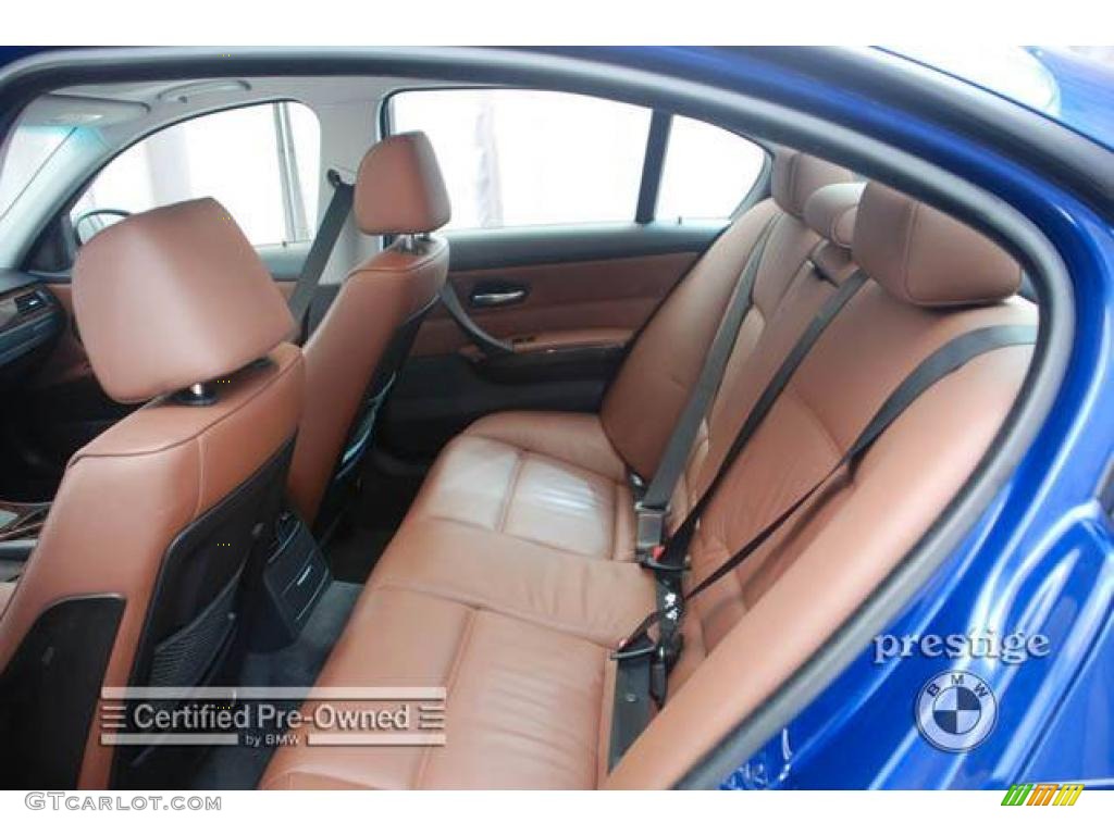 2007 3 Series 328xi Sedan - Montego Blue Metallic / Terra/Black Dakota Leather photo #10
