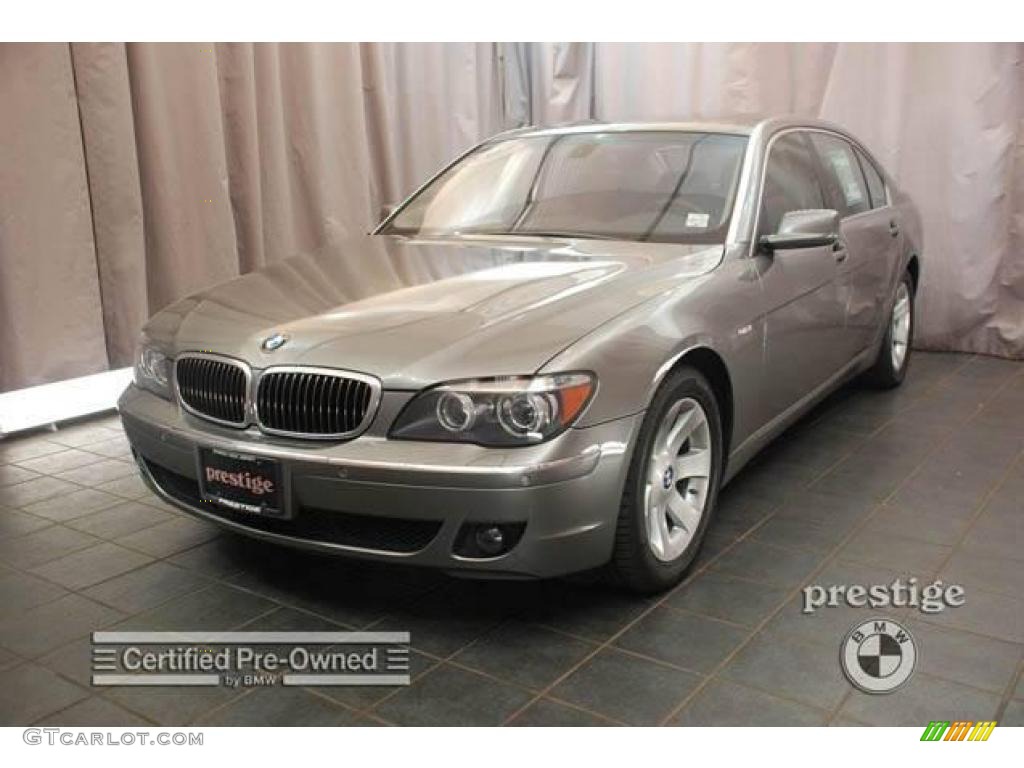 2007 7 Series 750Li Sedan - Titanium Grey Metallic / Flannel Grey photo #1