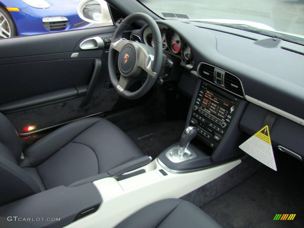 Sea Blue Interior 2009 Porsche 911 Carrera S Coupe Photo #18206533