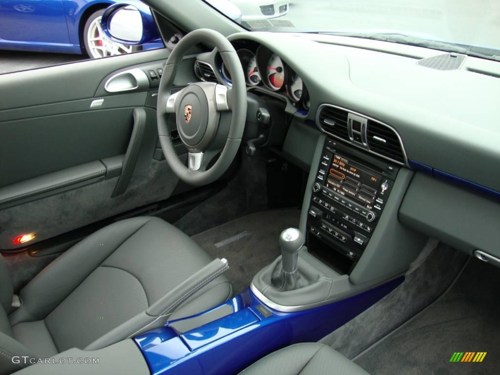 Stone Grey Interior 2009 Porsche 911 Carrera S Coupe Photo #18206653