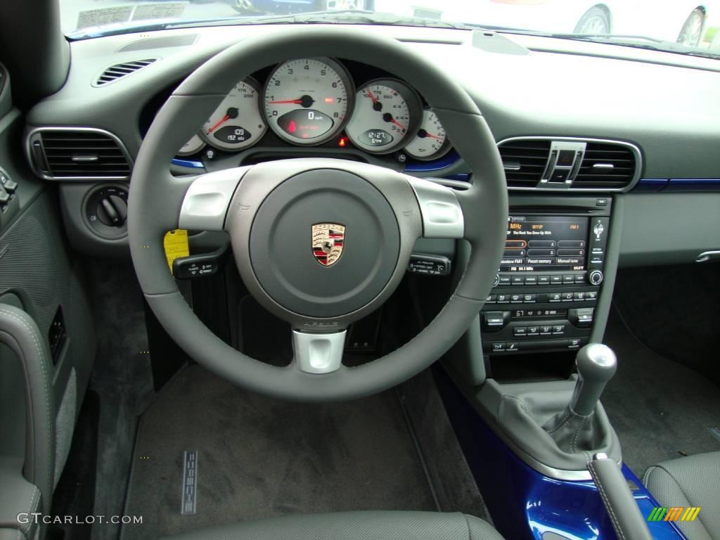 2009 Porsche 911 Carrera S Coupe Stone Grey Dashboard Photo #18206685