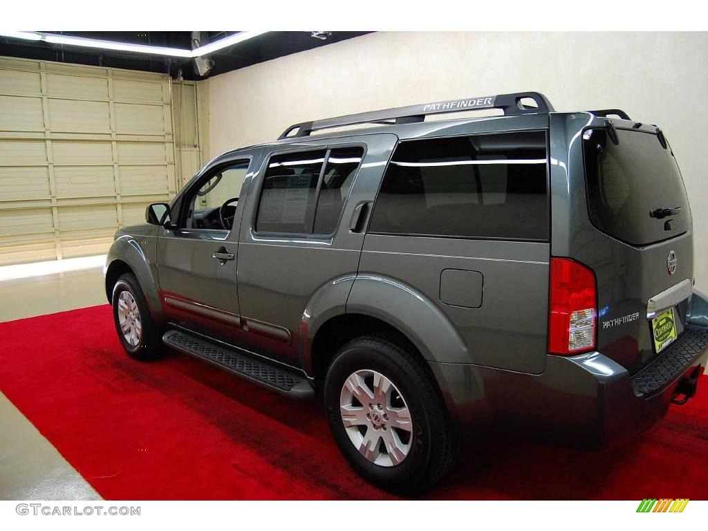 2006 Pathfinder LE 4x4 - Storm Grey Metallic / Graphite photo #4