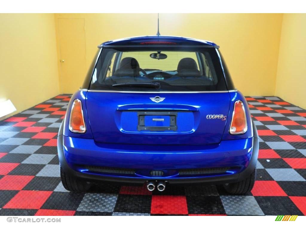 2006 Cooper S Hardtop - Hyper Blue Metallic / Lapis Blue/Panther Black photo #5