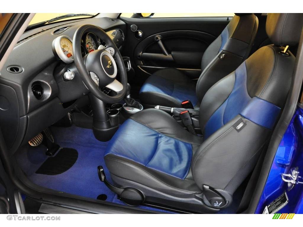 2006 Cooper S Hardtop - Hyper Blue Metallic / Lapis Blue/Panther Black photo #8