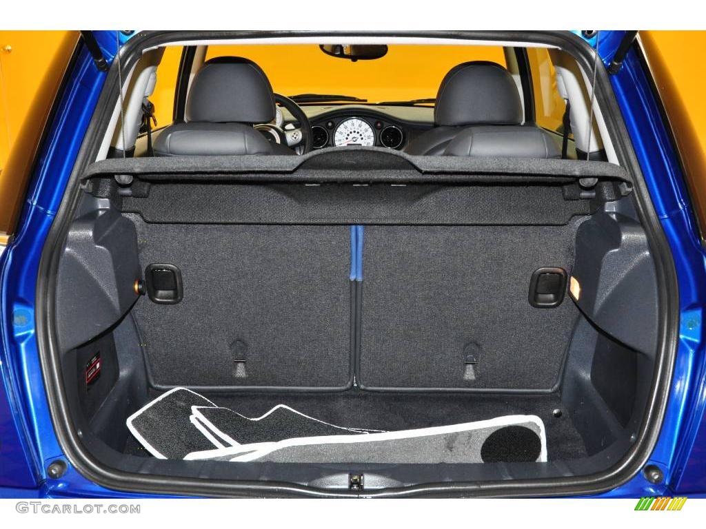 2006 Cooper S Hardtop - Hyper Blue Metallic / Lapis Blue/Panther Black photo #10