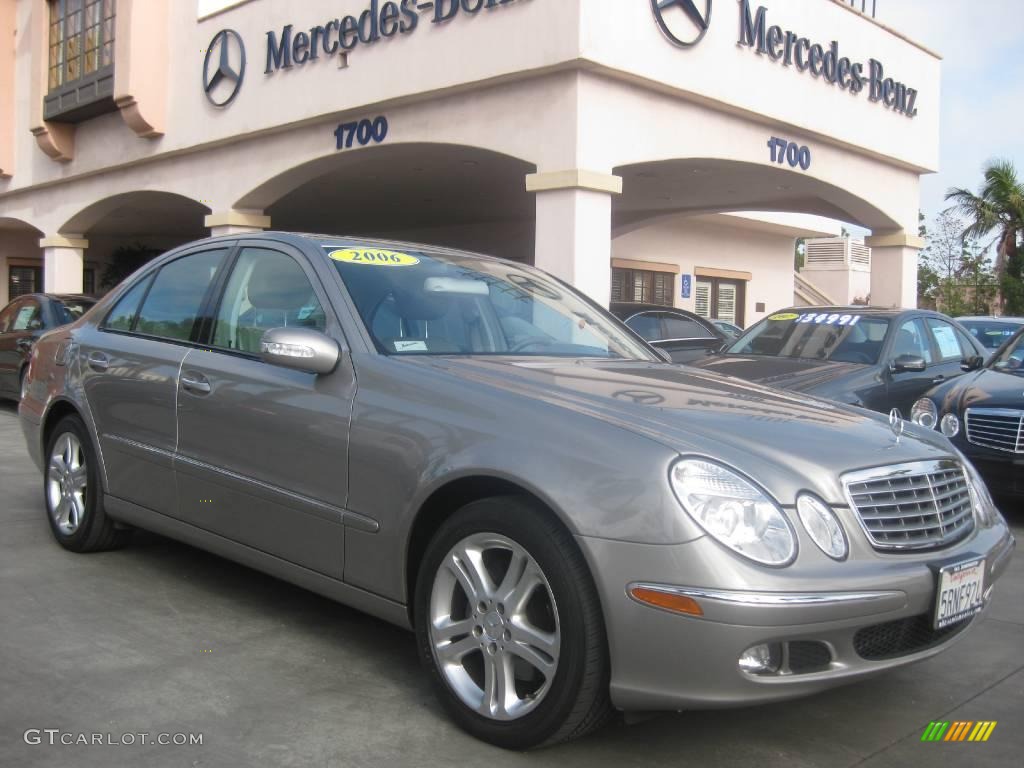 2006 E 350 Sedan - Pewter Metallic / Ash photo #1