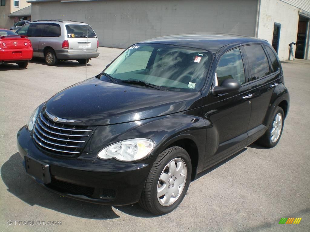 2007 PT Cruiser Touring - Black / Pastel Slate Gray photo #1