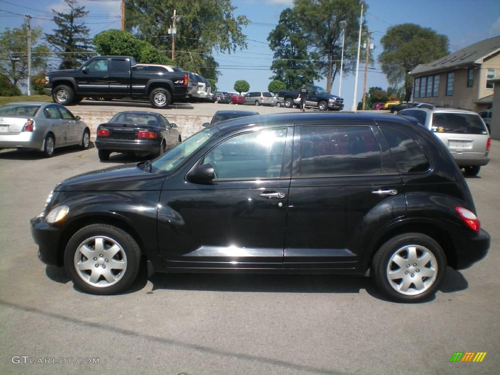 2007 PT Cruiser Touring - Black / Pastel Slate Gray photo #6