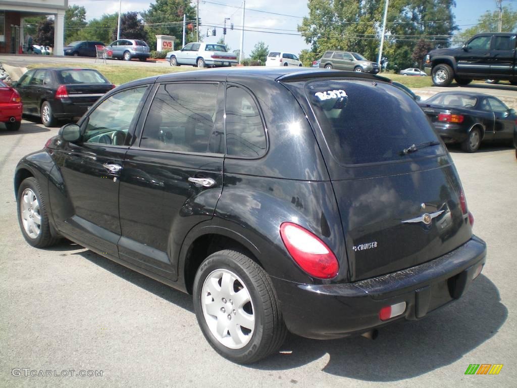 2007 PT Cruiser Touring - Black / Pastel Slate Gray photo #7