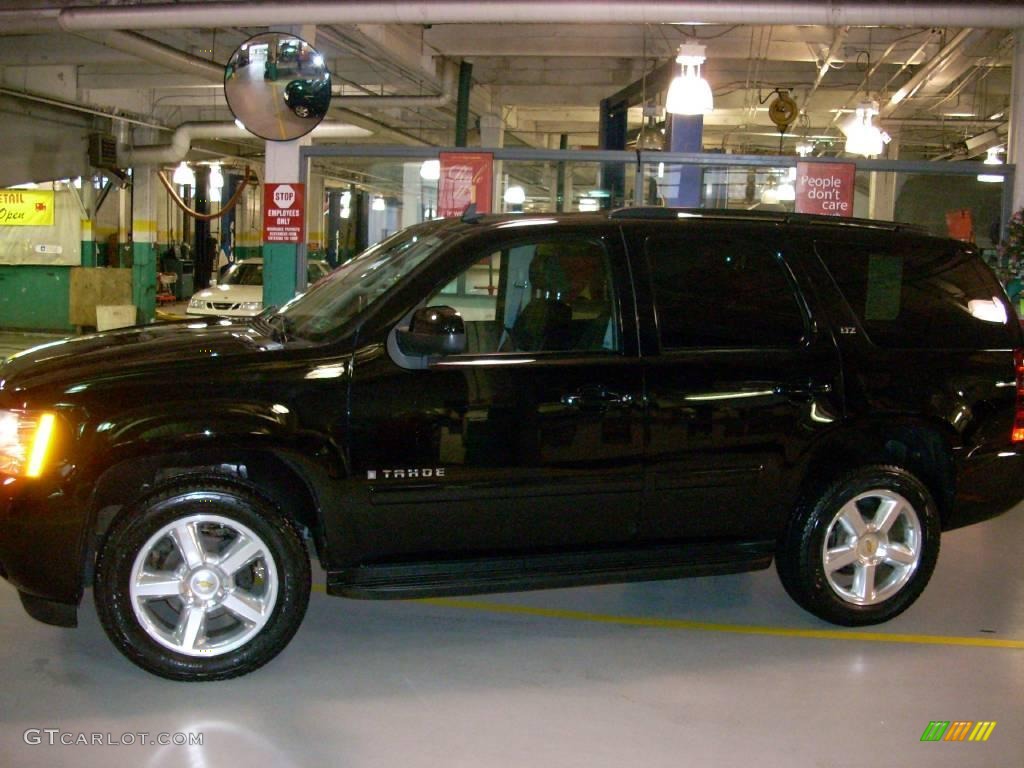 2007 Tahoe LTZ 4x4 - Black / Ebony photo #1