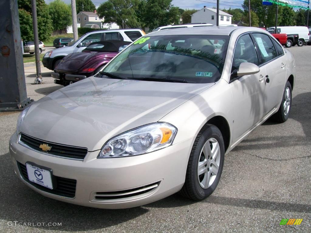 2008 Impala LS - Gold Mist Metallic / Neutral Beige photo #1