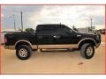 2004 Black Ford F150 Lariat SuperCrew 4x4  photo #7