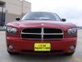 2009 Inferno Red Crystal Pearl Dodge Charger SXT  photo #9