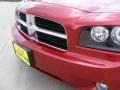 2009 Inferno Red Crystal Pearl Dodge Charger SXT  photo #12