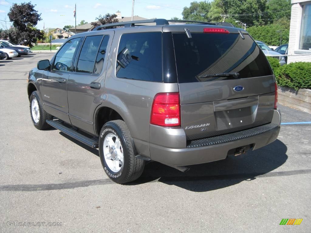 2004 Explorer XLT 4x4 - Mineral Grey Metallic / Medium Parchment photo #11