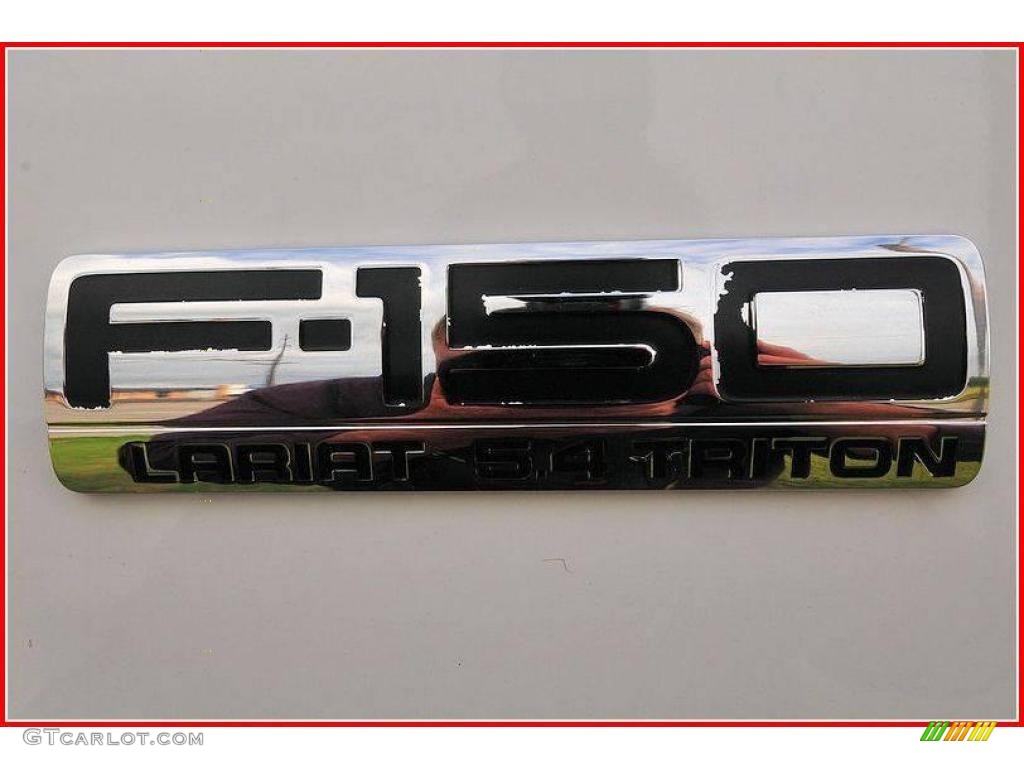 2006 F150 Lariat SuperCrew 4x4 - Oxford White / Tan photo #26