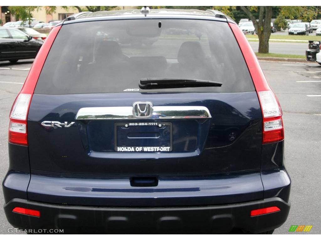 2007 CR-V EX-L 4WD - Royal Blue Pearl / Black photo #5