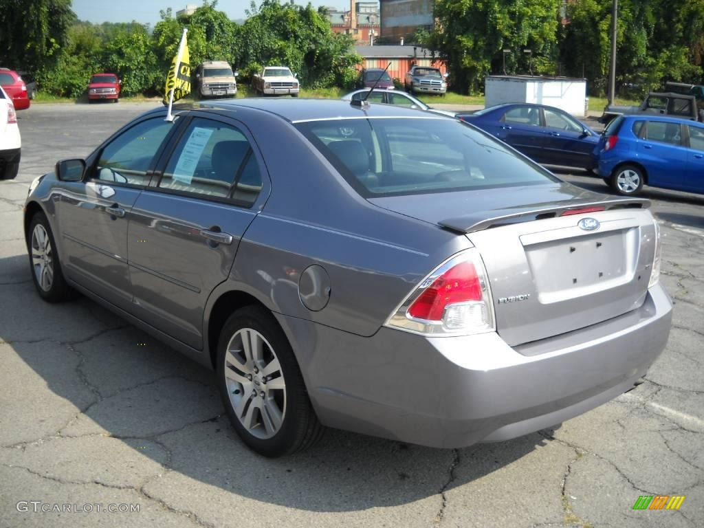 2007 Fusion SE - Tungsten Grey Metallic / Charcoal Black photo #4