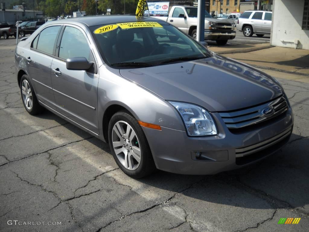 2007 Fusion SE - Tungsten Grey Metallic / Charcoal Black photo #20