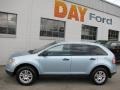 2008 Light Ice Blue Metallic Ford Edge SE  photo #2