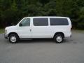 2008 Oxford White Ford E Series Van E350 Super Duty XLT Passenger  photo #8