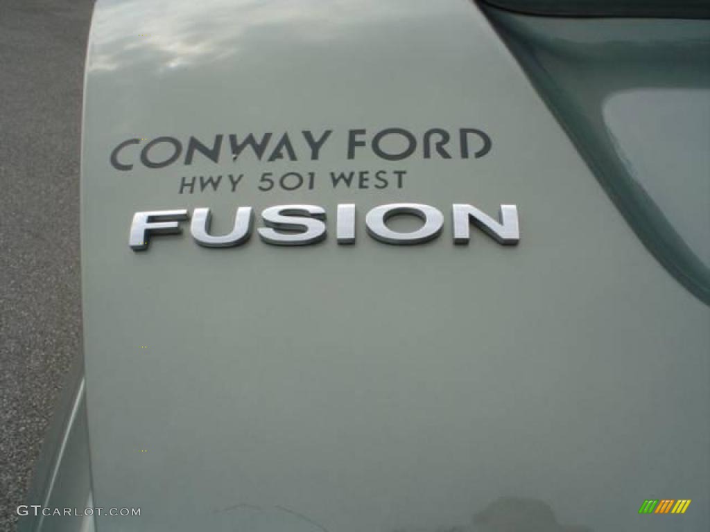 2008 Fusion SEL V6 - Moss Green Metallic / Charcoal Black photo #14