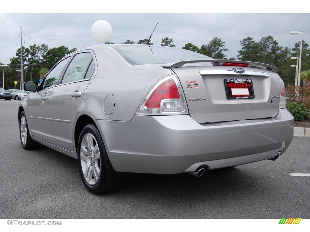 2008 Fusion SEL V6 - Silver Birch Metallic / Medium Light Stone photo #5