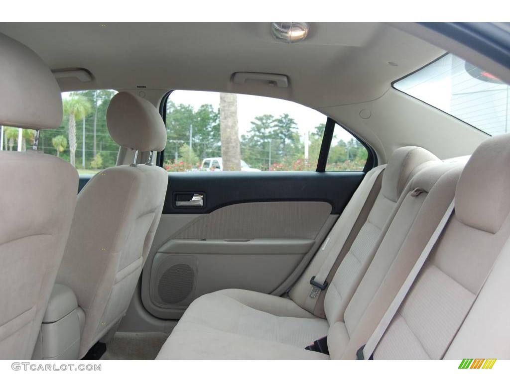 2008 Fusion SEL V6 - Silver Birch Metallic / Medium Light Stone photo #15