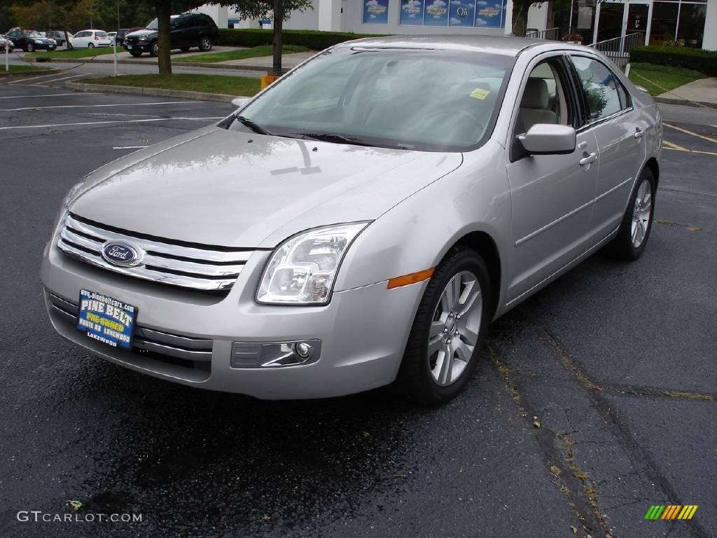 2008 Fusion SEL V6 - Silver Birch Metallic / Medium Light Stone photo #1