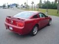 2009 Dark Candy Apple Red Ford Mustang GT Coupe  photo #5