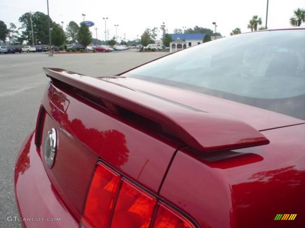 2009 Mustang GT Coupe - Dark Candy Apple Red / Dark Charcoal photo #16