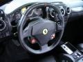 2007 Ferrari F430 Black Interior Steering Wheel Photo
