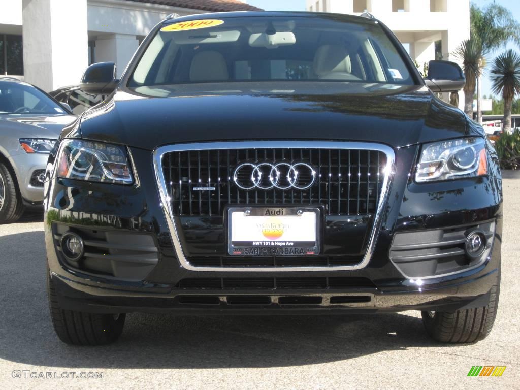 2009 Q5 3.2 Premium quattro - Brilliant Black / Light Gray photo #1