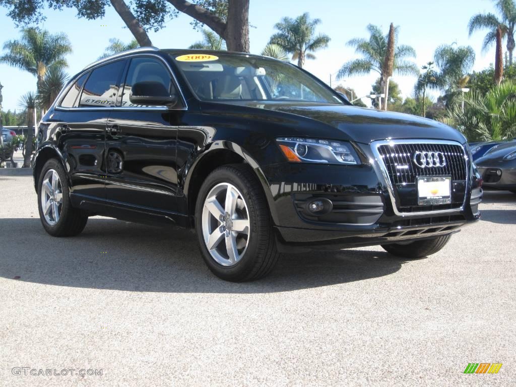 2009 Q5 3.2 Premium quattro - Brilliant Black / Light Gray photo #2
