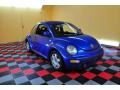 2000 Techno Blue Metallic Volkswagen New Beetle GLS Coupe #18233448
