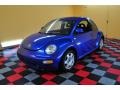 2000 Techno Blue Metallic Volkswagen New Beetle GLS Coupe  photo #3