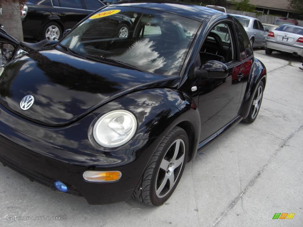 2001 New Beetle Sport Edition Coupe - Black / Black photo #1